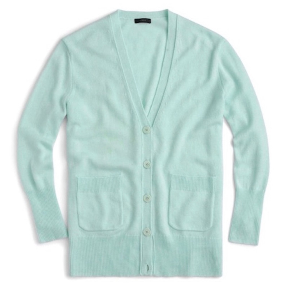 Oversized J. Crew  cardigan sweater in wool.